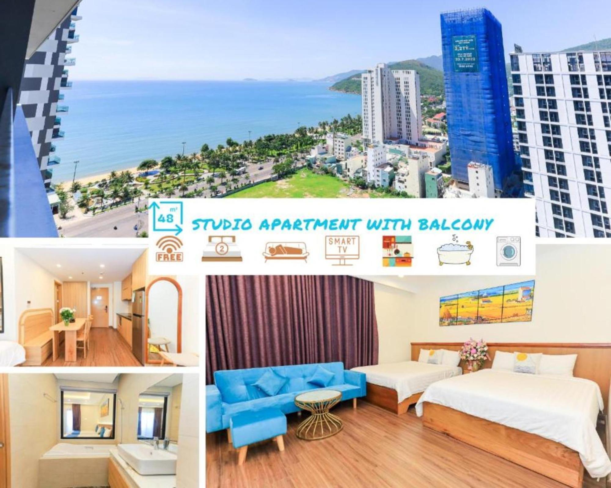 Appartamento Flc Sea Tower Aparment Hung Dong Giap Bien, Ho Boi Quy Nhon Esterno foto